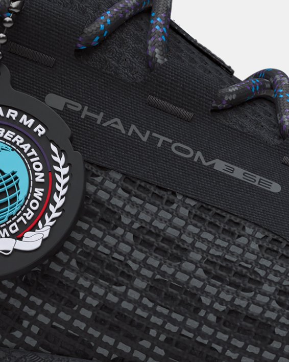 รองเท้าวิ่ง UA Phantom 3 SE Black History Month ยูนิเซ็กส์ in Black image number 0