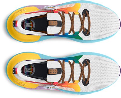 Tenis para correr UA Phantom 3 SE Pride unisex, White, pdpMainDesktop image number 2