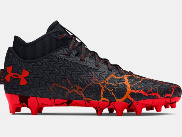 Red low top football cleats on sale