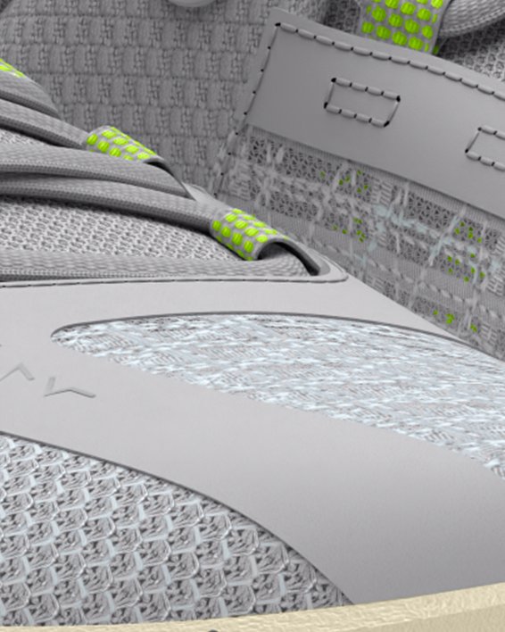 Women's UA TriBase™ Reign 6 Training Shoes in Gray image number 3