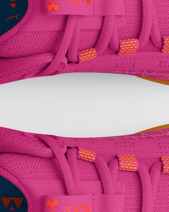 Women's UA Reign 6 Training Shoes, Pink, pdpMainDesktop image number 2