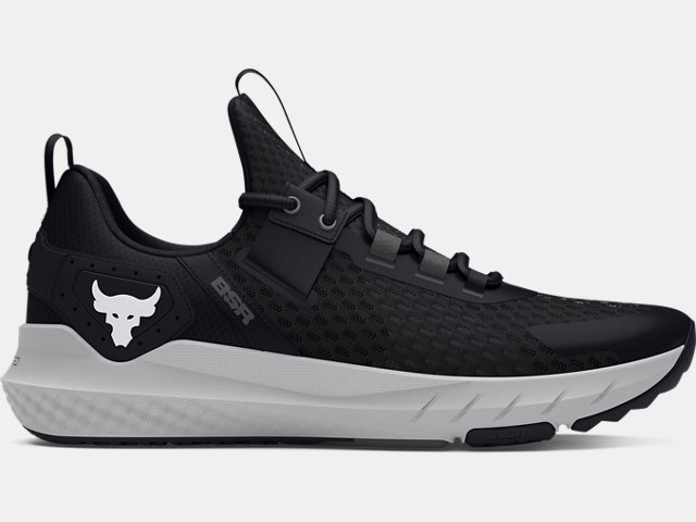 Men's shoes Under Armour Project Rock BSR 4 Black/ Castlerock/ White