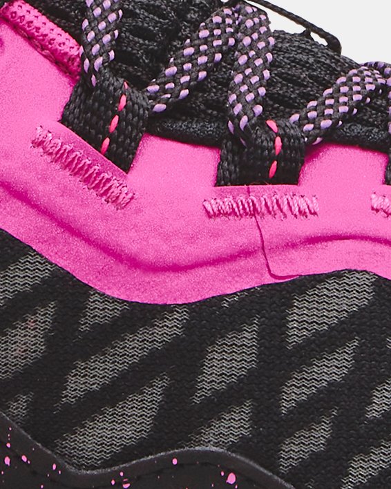 Grade School Curry 11 'Girl Dad' Basketball Shoes, Pink, pdpMainDesktop image number 0