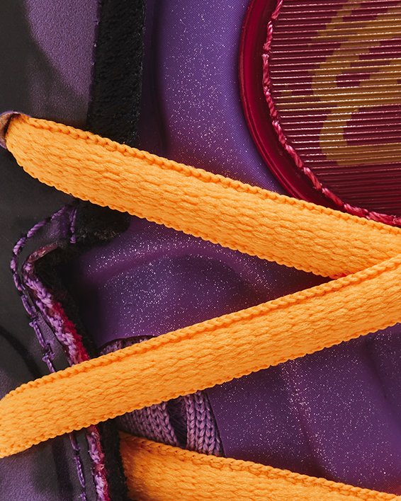 Unisex Curry Spawn FloTro Basketballschuhe, Purple, pdpMainDesktop image number 5