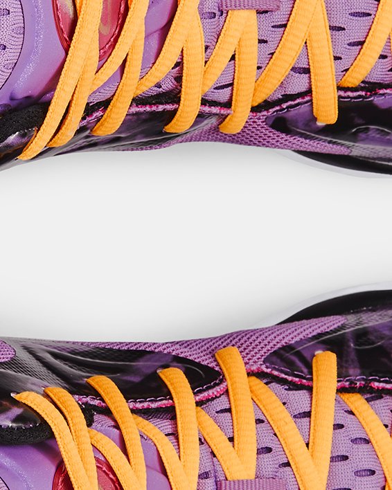 Unisex Curry Spawn FloTro Basketball Shoes, Purple, pdpMainDesktop image number 2