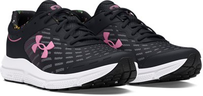 女士UA Assert 10印花跑鞋 image number 3