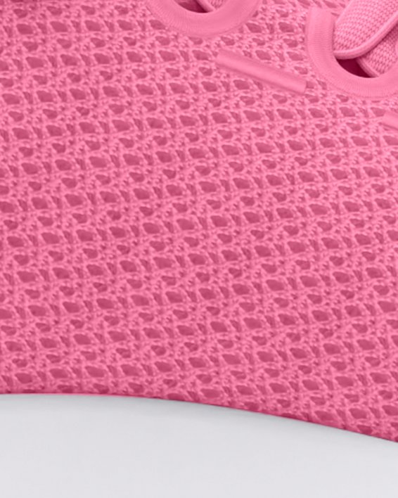 Girls' Grade School UA Surge 4 Printed Running Shoes, Pink, pdpMainDesktop image number 6