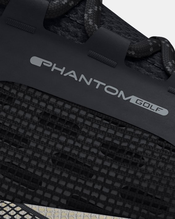 Zapatillas de golf UA Phantom para hombre, Black, pdpMainDesktop image number 0