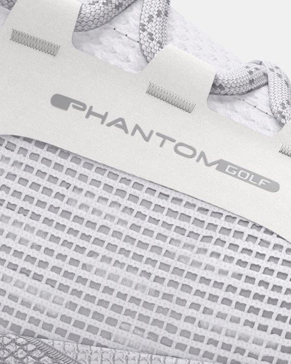 Chaussure de golf UA Phantom pour homme, White, pdpMainDesktop image number 0