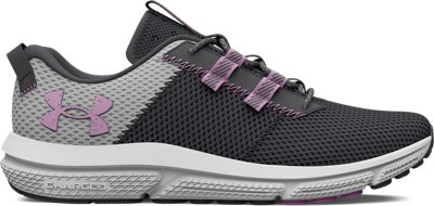 Women's UA Charged Assert 5050 Running Shoes, Gray, pdpMainDesktop image number 0
