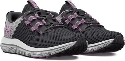 Women's UA Charged Assert 5050 Running Shoes, Gray, pdpMainDesktop image number 3