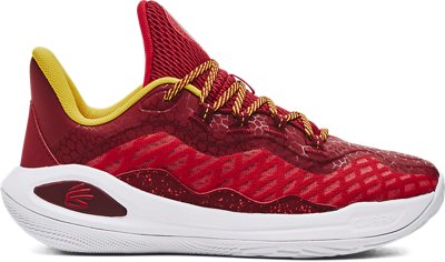 Grade School Curry 11 Bruce Lee 'Fire' Basketball Shoes