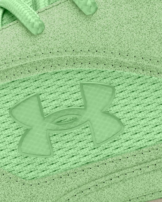 中性UA HOVR™ Apparition運動鞋 in Green image number 1