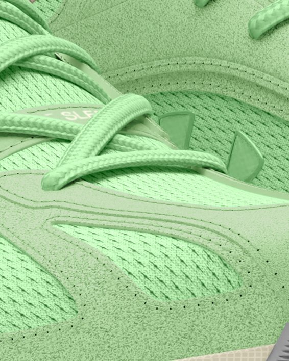 Unisex UA HOVR™ Apparition Schuhe, Green, pdpMainDesktop image number 3