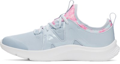 Кроссовки Under Armour UA Infinity 3.0 Running Shoes для девочек, цвет: Синий / Розовый — фото 2
