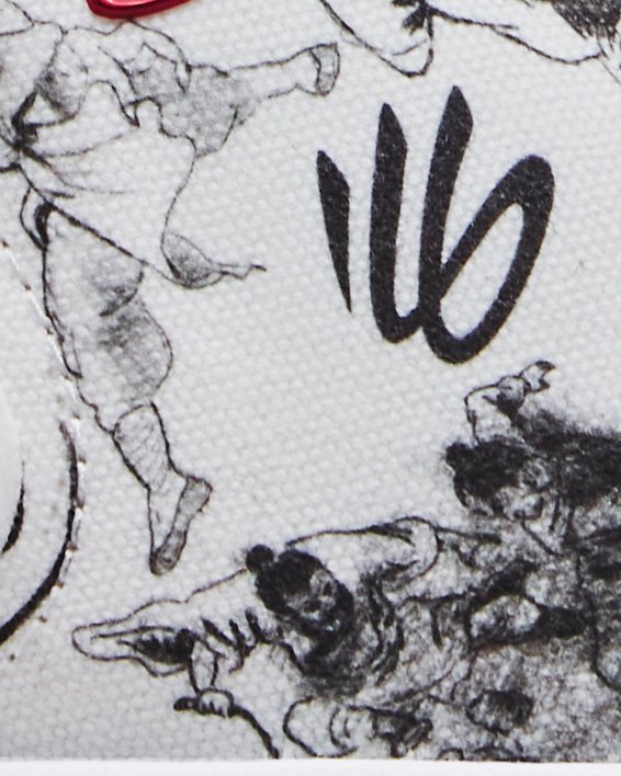 中性Curry x Bruce Lee SlipSpeed™跑鞋 in White image number 0