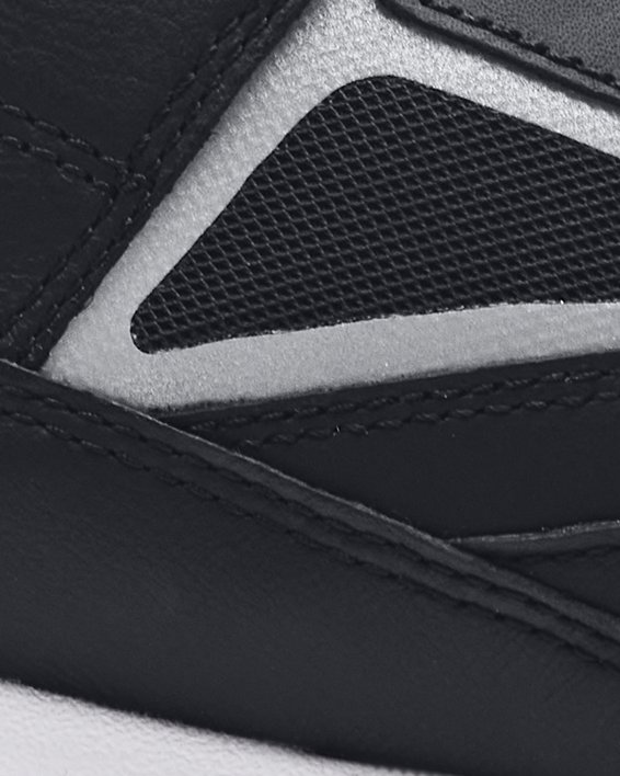 Unisex leather schoenen UA Forge 96, Black, pdpMainDesktop image number 6