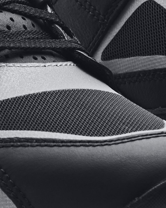 Unisex UA Forge 96 Shoes, Black, pdpMainDesktop image number 3