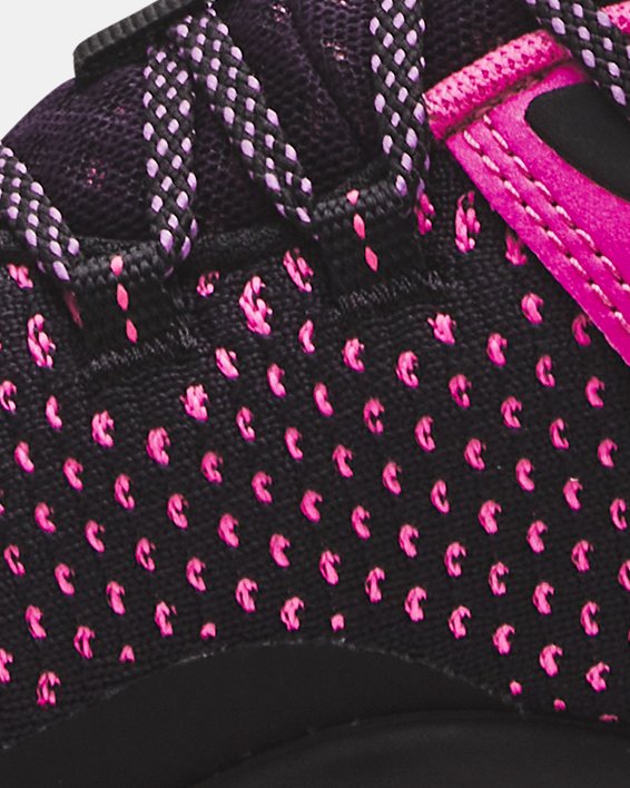 Unisex Curry 11 'Girl Dad' Basketball Shoes in Pink image number 1
