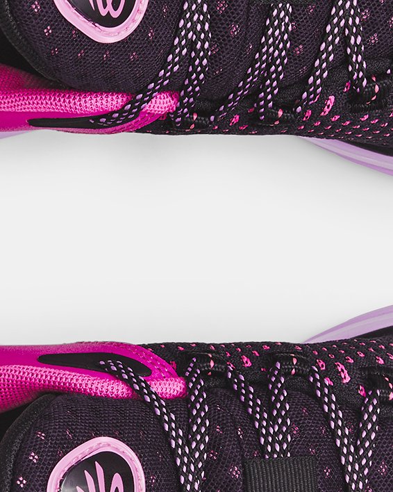 Unisex Curry 11 'Girl Dad' Basketball Shoes, Pink, pdpMainDesktop image number 2
