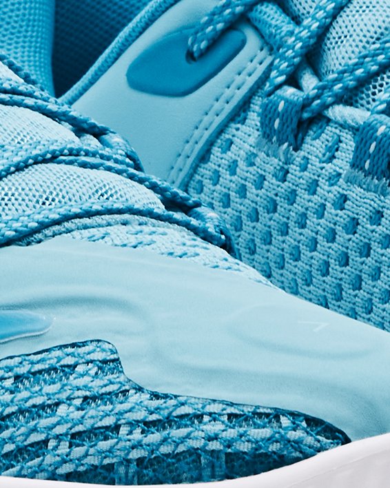 Unisex Curry 11 'Mouthguard' Basketball Shoes, Blue, pdpMainDesktop image number 3