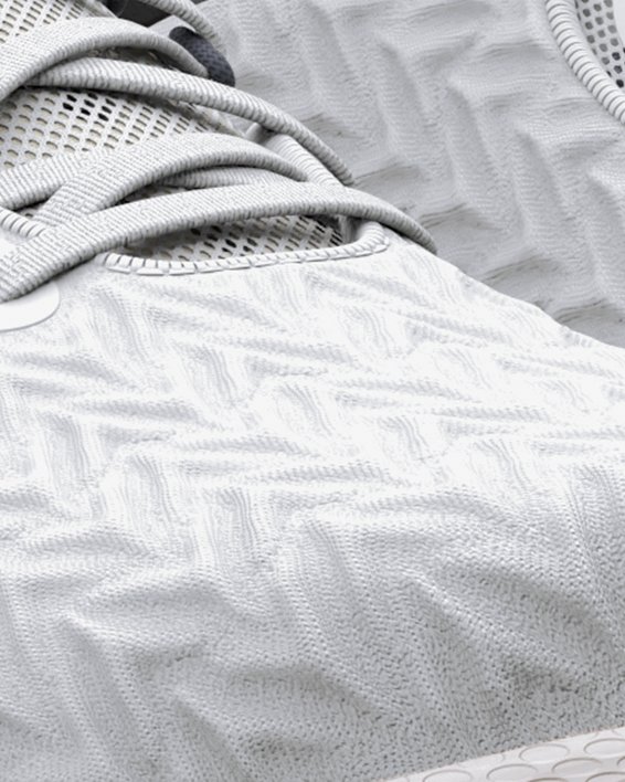 女士UA HOVR™ Machina 3 Clone是不折不扣的……跑鞋 in White image number 3