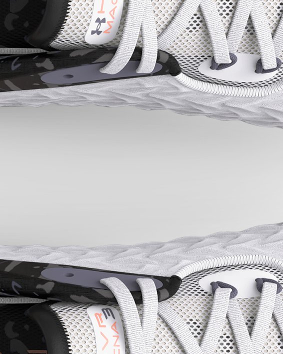 女士UA HOVR™ Machina 3 Clone是不折不扣的……跑鞋 in White image number 2