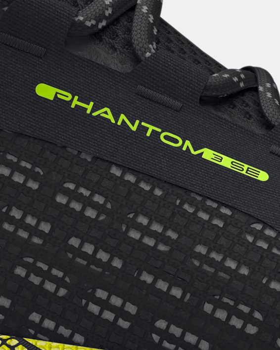 Unisex UA Phantom 3 SE Running Shoes in Black image number 0