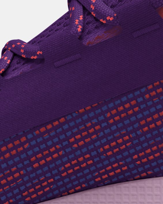 Unisex UA Phantom 3 SE Running Shoes in Purple image number 1