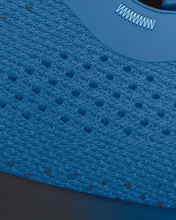 Boys' Grade School UA HOVR™ Turbulence 2 Running Shoes, Blue, pdpMainDesktop image number 6