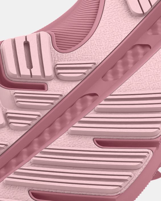 Women's UA Shift Running Shoes, Pink, pdpMainDesktop image number 4