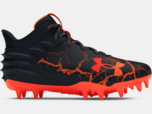 Boys orange football cleats online