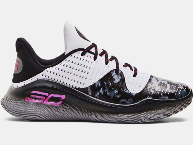 Unisex Curry 4 Low FloTro Davidson Basketball Shoes