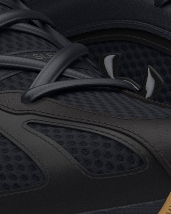 Unisex UA Apparition Shoes, Black, pdpMainDesktop image number 3