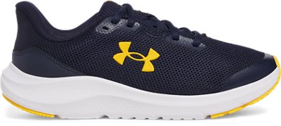 UA Pursuit 4 Boys' Running Shoes - 3028267-410