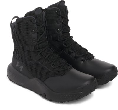 Мужские ботинки Under Armour UA Stellar Zip Tactical, цвет: Чёрный / Антрацитовый — фото 3