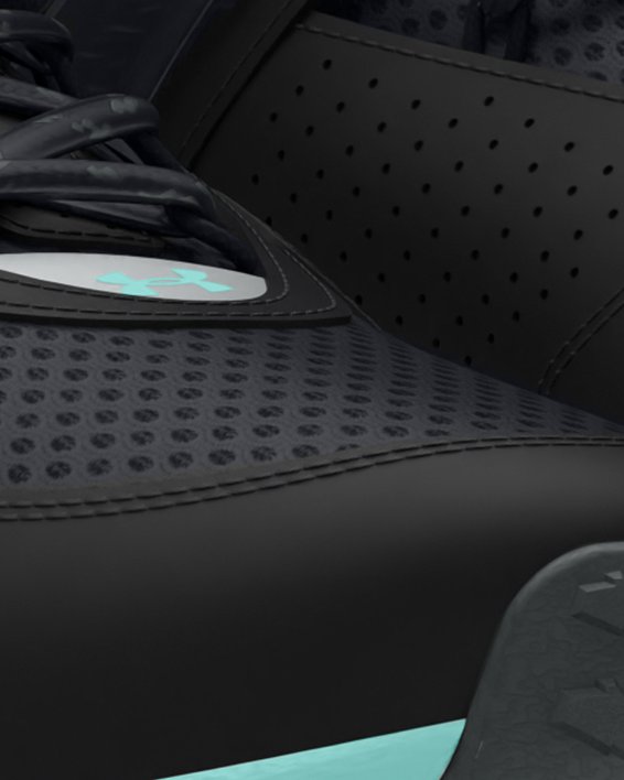 Men's UA Summit Trek Shoes, Black, pdpMainDesktop image number 3