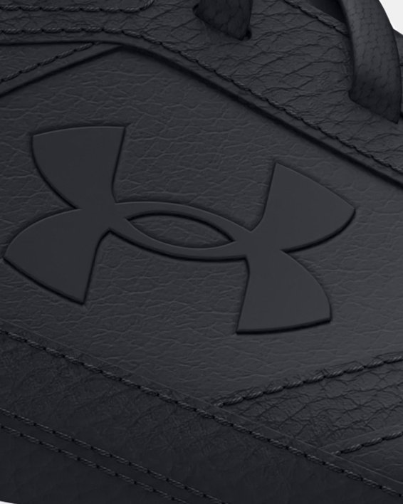 Men's UA Edge Leather Training Shoes in Black image number 0