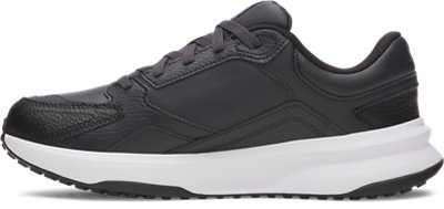 Мужские кроссовки Under Armour UA Edge Leather Training, цвет: Антрацитовый / Белый — фото 2