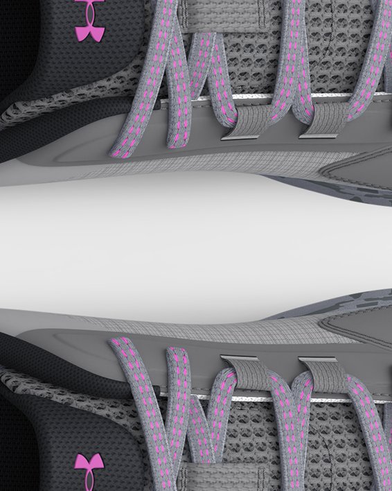 Women's UA Bandit Trail 3 Running Shoes, Gray, pdpMainDesktop image number 2