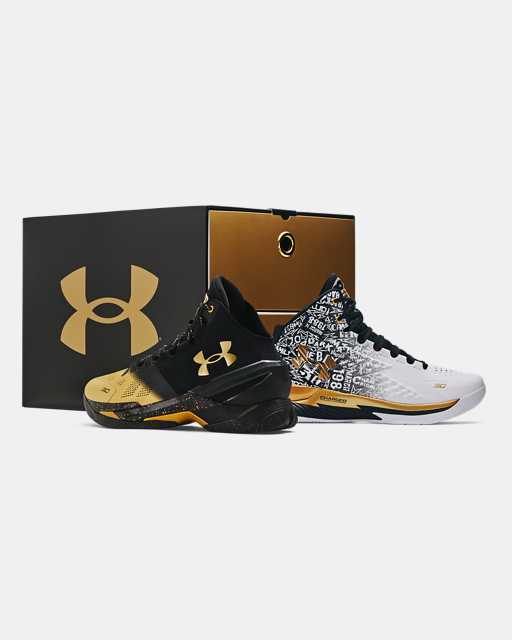 Unisex Curry 1 + Curry 2 Retro 'Back-to-Back MVP' Pack Basketball Shoes |  Under Armour