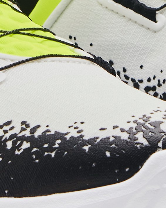 Unisex UA SlipSpeed™ Mega Running Shoes, White, pdpMainDesktop image number 3