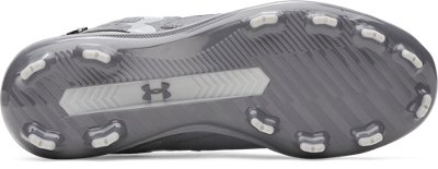 Бутсы Under Armour UA Harper 10 TPU Jr. Baseball Cleats для мальчиков, цвет: Серый — фото 4