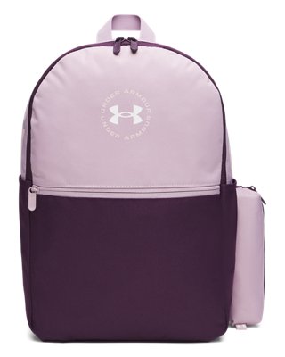 Sac à dos imprimé Under Armour Essential Mauve Rose / Mauve Echo / Blanc Taille unique