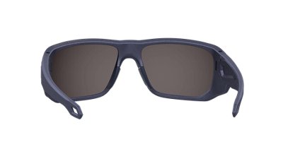 Мужские солнцезащитные очки Under Armour UA Attack 2 Medium Fit Mirror, цвет: Тёмно-синий / Синий — фото 2