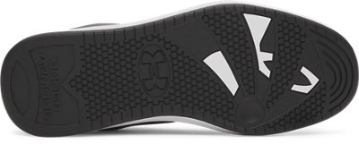 Детские кроссовки Under Armour UA ST Court Grade School Running, цвет: Чёрный / Белый — фото 4