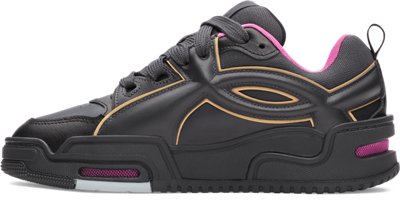 Кроссовки Under Armour UA Hb-Lo Unisex, цвет: Антрацитовый / Розовый — фото 2