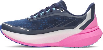 Женские кроссовки Under Armour UA Velociti Distance Running, цвет: Розовый / Белый — фото 2