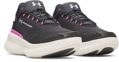 Кроссовки Under Armour UA Nova SlipSpeed™ Unisex, цвет: Антрацитовый / Чёрный — фото 2