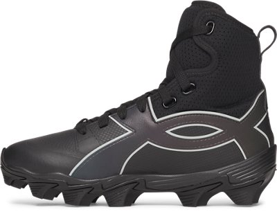 Детские бутсы Under Armour UA Highlight RM Jr. Football Cleats, цвет: Чёрный — фото 2